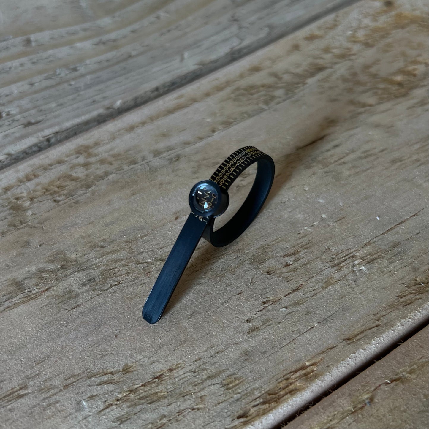 Outil de mesure de taille de bague pour bague artisanale en argent 925