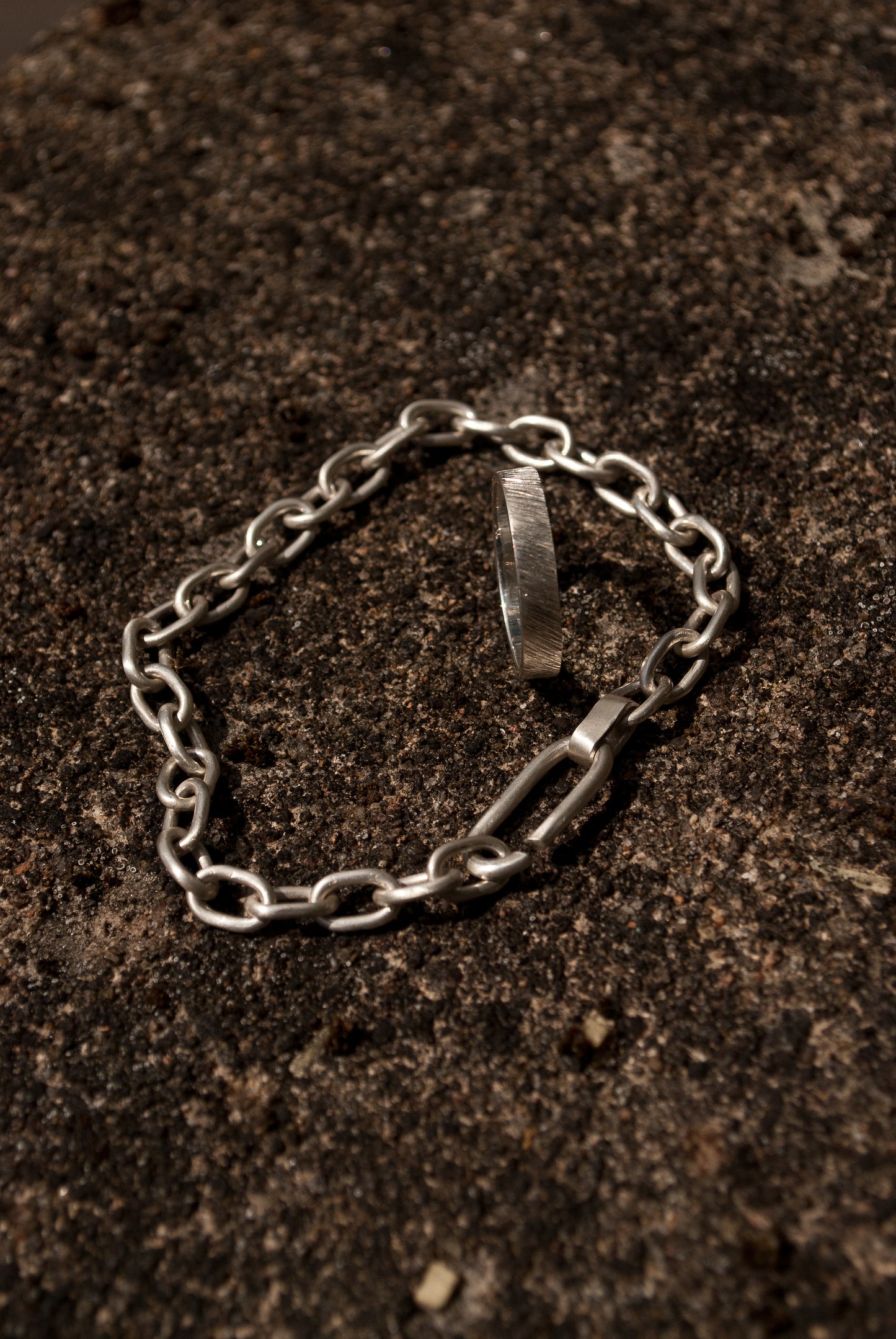 Bracelet Fonte - Chaîne en Argent